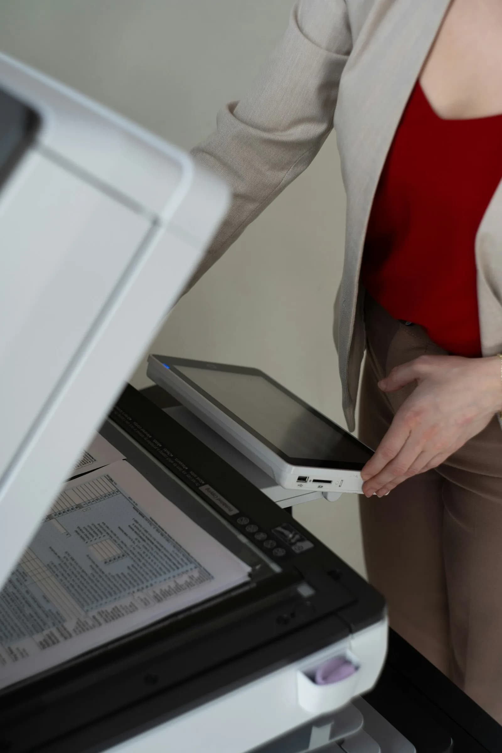 OMR sheet scanning service on professional document scanner